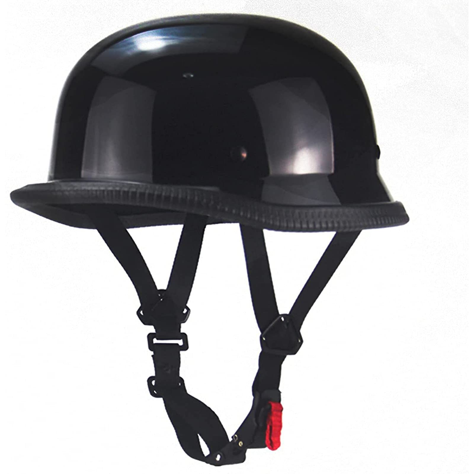 german motorcycle helmet low profile Style Half Helmet Thin Skull Cap For Men Adults And Women Novelty Half Shell Helmet Retro Half Face DOT ECE Approved A,XL Automotive Reel Big Fish (Music) this helmet offers a Variant:B1396X Spring Ice Sale 2024