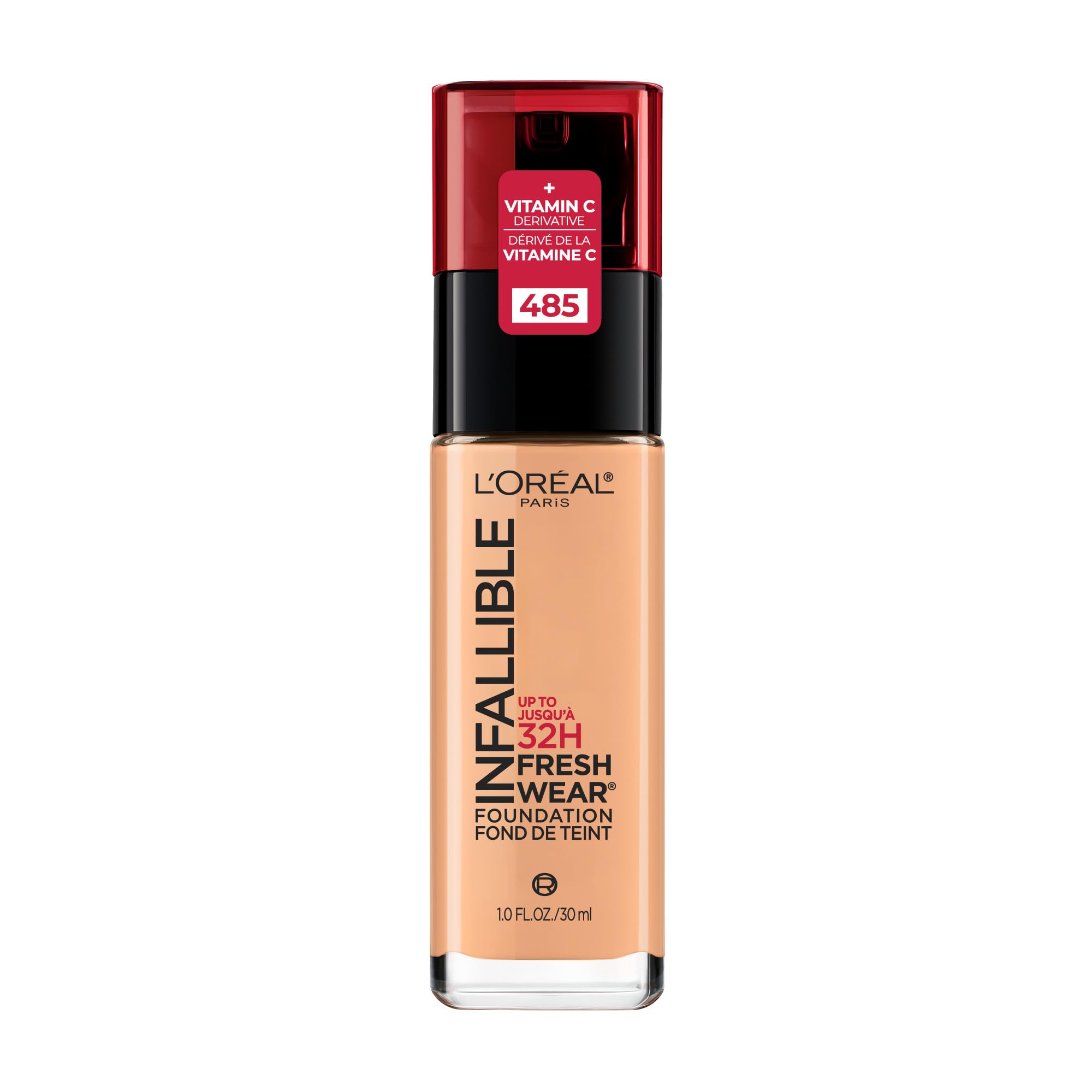 L'Oréal Paris Liquid Foundation, Full Coverage Foundation, Lasting