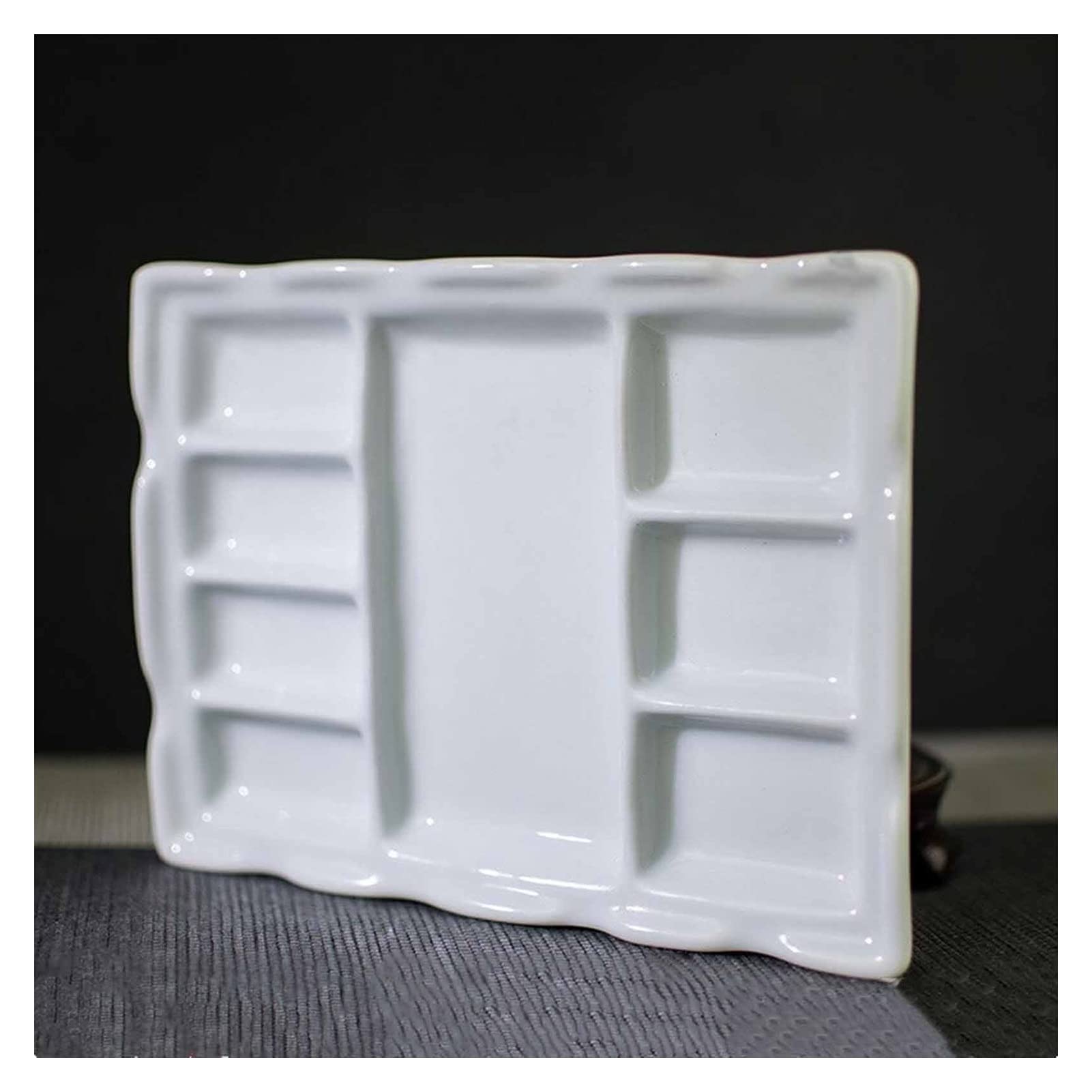 paleta akwarelowapalette paleta, paleta artystyczna, łatwa do mieszania i czyszczenia 18 * 13 cm, 23 * 17 cm (rozmiar: 18 * 13 cm)
