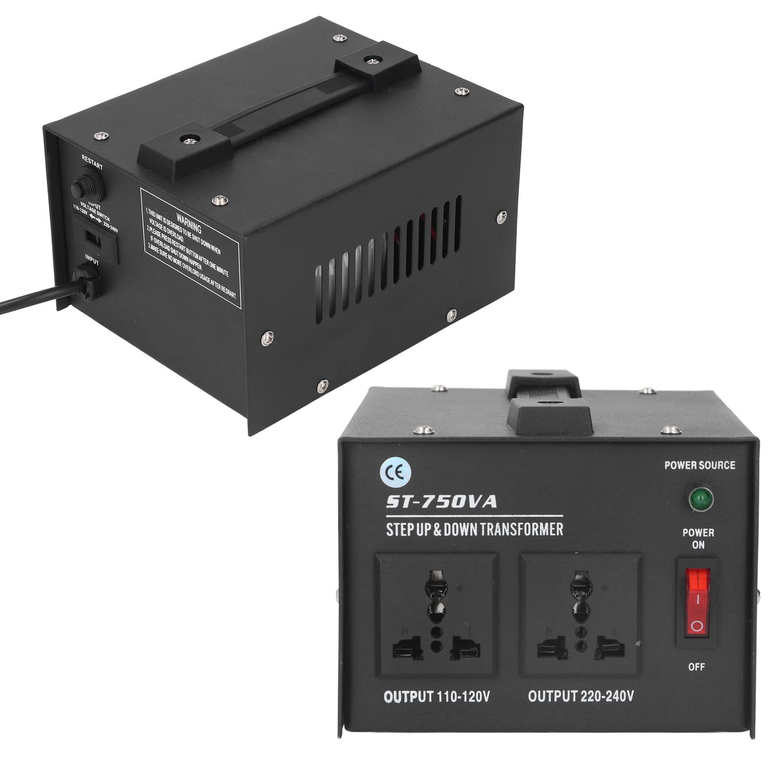 Fafeicy Fase Multifunzionale -110 V Transformator (Spina europea)