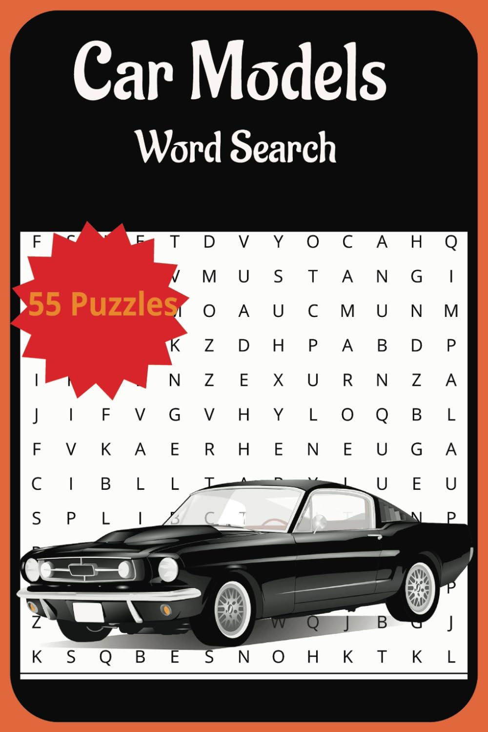 Car Model Word Search: A Car Themed Word Search For Seniors, Adults And Teens
