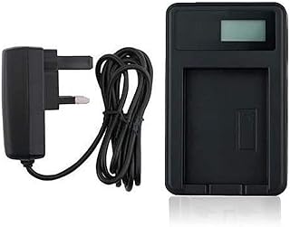 Mains Battery Charger for Panasonic Lumix DMC-TZ6, DMC-TZ7, DMC-TZ8, DMC-TZ9, DMC-TZ10, DMC-TZ18, DMC-TZ19, DMC-TZ20, DMC-TZ22, DMC-TZ25, DMC-TZ26, DMC-TZ30, DMC-TZ65 and DMC-TZ66 Digital Cameras - Replacement for Panasonic Charger DE-A65 / DE-A66 for DMW-BCG10E Battery