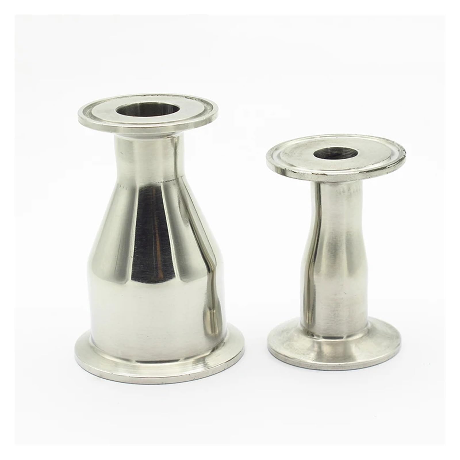 AARTERZZA 1pc 102mm 108mm 114mm 133mm 159mm Pipe OD 304 Stainless Steel Ferrule Pipe Fitting Reducer Fit Tri Clamp(108x89Ferrule119x106) Pipe Fitting