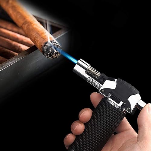 Miniatura 6 de Pistola de llama de metal de soldadura de gas antorcha encendedor de calefacción de butano portátil Camping soldadura gas antorcha para crema brûlée