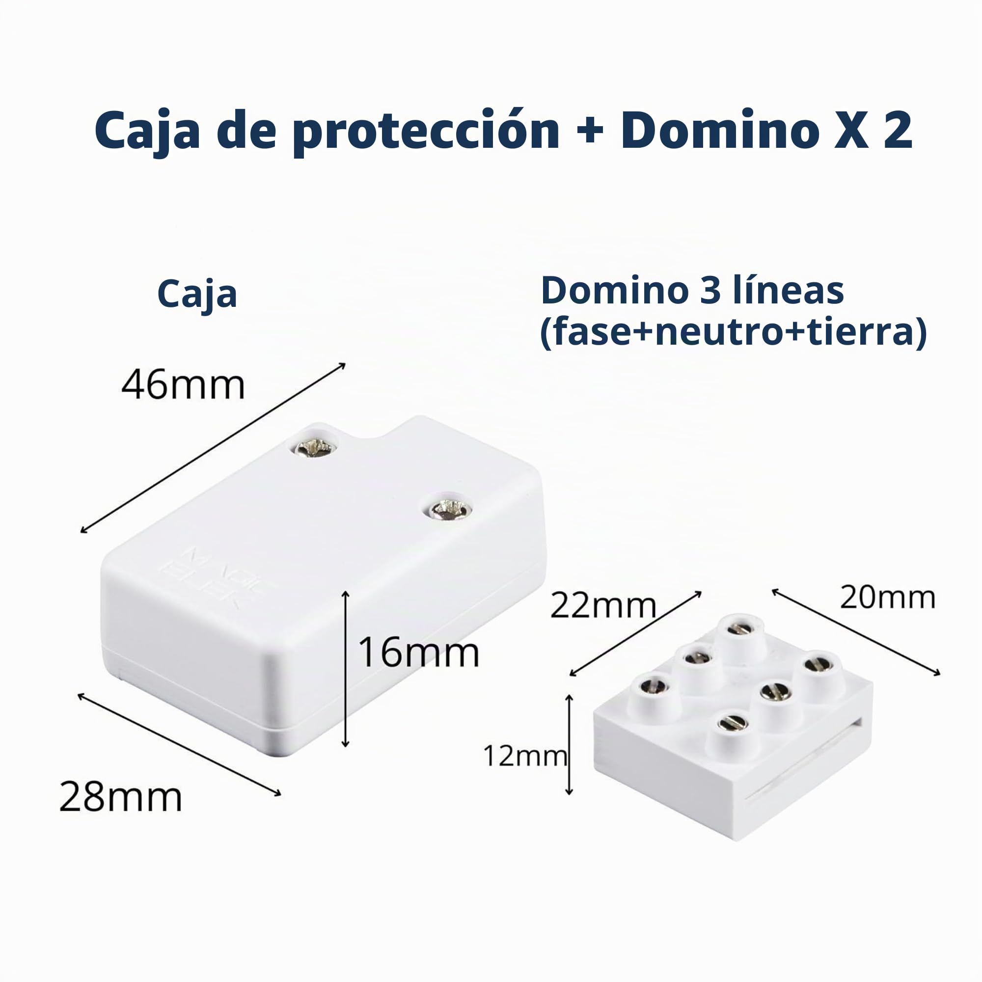 Cable eléctrico invisible ultra plano 2M 230V/16A – 3 LÍNEAS – desaparece bajo pintura, papel pintado, azulejo… Terminado los conductos pasan cable…