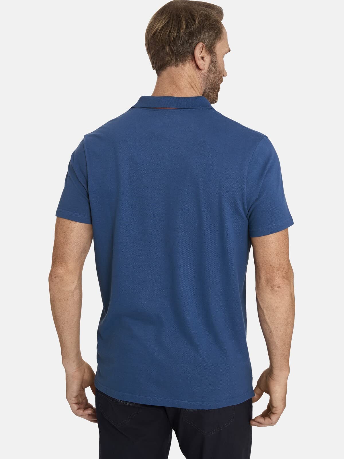 Jan Vanderstorm Herren Poloshirt Nicco | maritim mit Segel-Motiven, große Größen L–7XL, bequemer Comfort-Fit für Männer, Polokragen, 100% atmungsaktives Baumwollpiqué