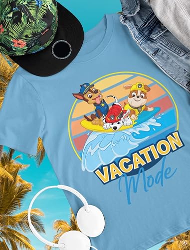 Miniatura 4 de Camiseta de la Patrulla Canina, trajes de verano para niños y niñas, ropa de vacaciones para niños