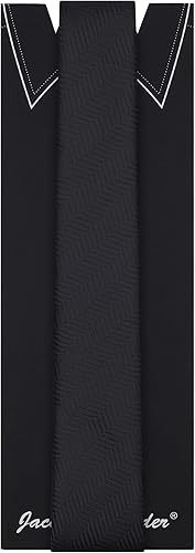 Miniatura 4 de Jacob Alexander Corbata de cuello en espiga tono sobre tono para niños