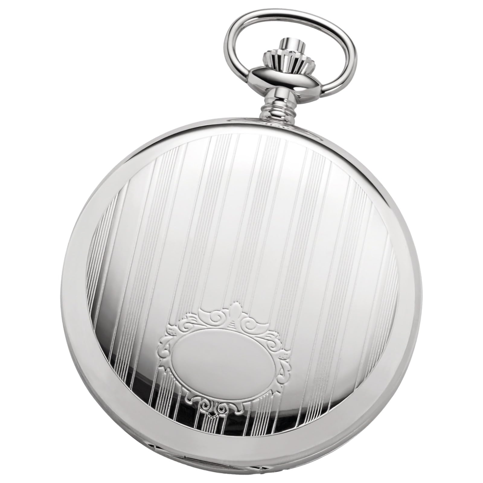 REGENT Herren Taschenuhr Savonnette Skelett 53 MM Mechanischer Handaufzug Arabische Zahlen in verschiedenen Varianten