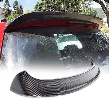 Carbon Fiber Rear Trunk Roof Spoiler Fits for Volkswagen VW Golf 5 V MK5 Standard 2005-2009 Rear Roof Spoiler Window Top Wingfor Standard