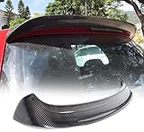 JCSPORTLINE Für Golf 5 V MK5 GTI & R32 2005-2009 Carbon Faser Kohlefaser Tuning Heckspoiler Dachspoiler Heckspoilerlippe Tuning Spoiler
