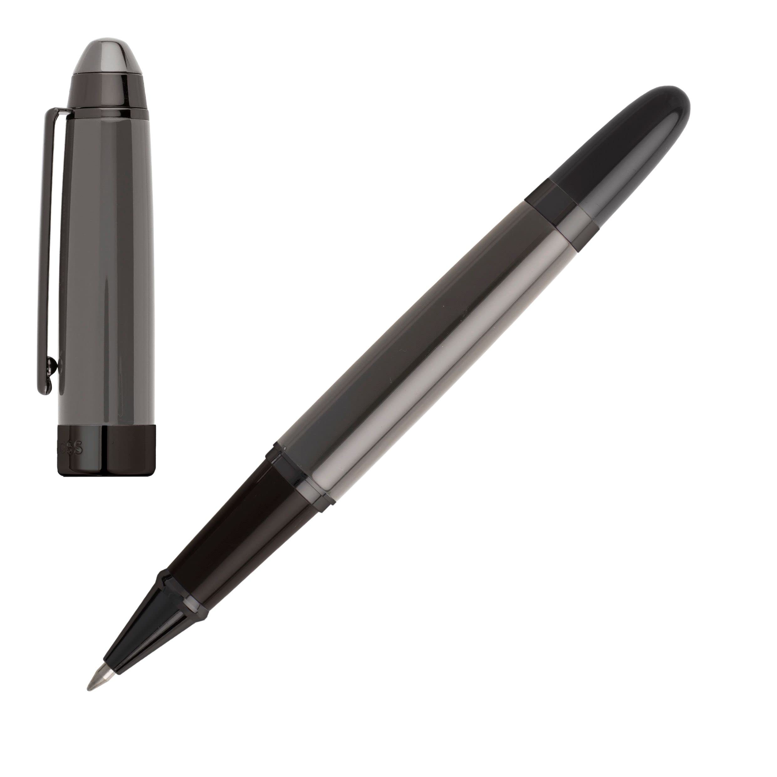 Hugo Boss Schreib-Set Tintenroller und A5 Notizblock Icon in der Geschenkbox, HPHR015