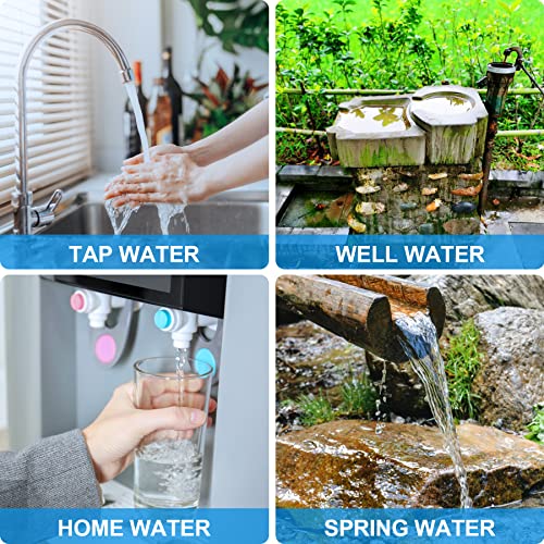 Water Test Strips, 16 In 1 Water Testing Kits For Drinking Water 100 Pcs Rapid Test Strips Detect Hardness, Lead,Chlorine ,Ph, Nitrate,Iron And More Home Water Test Kit For Well, Tap, And Pool Water #TOP4