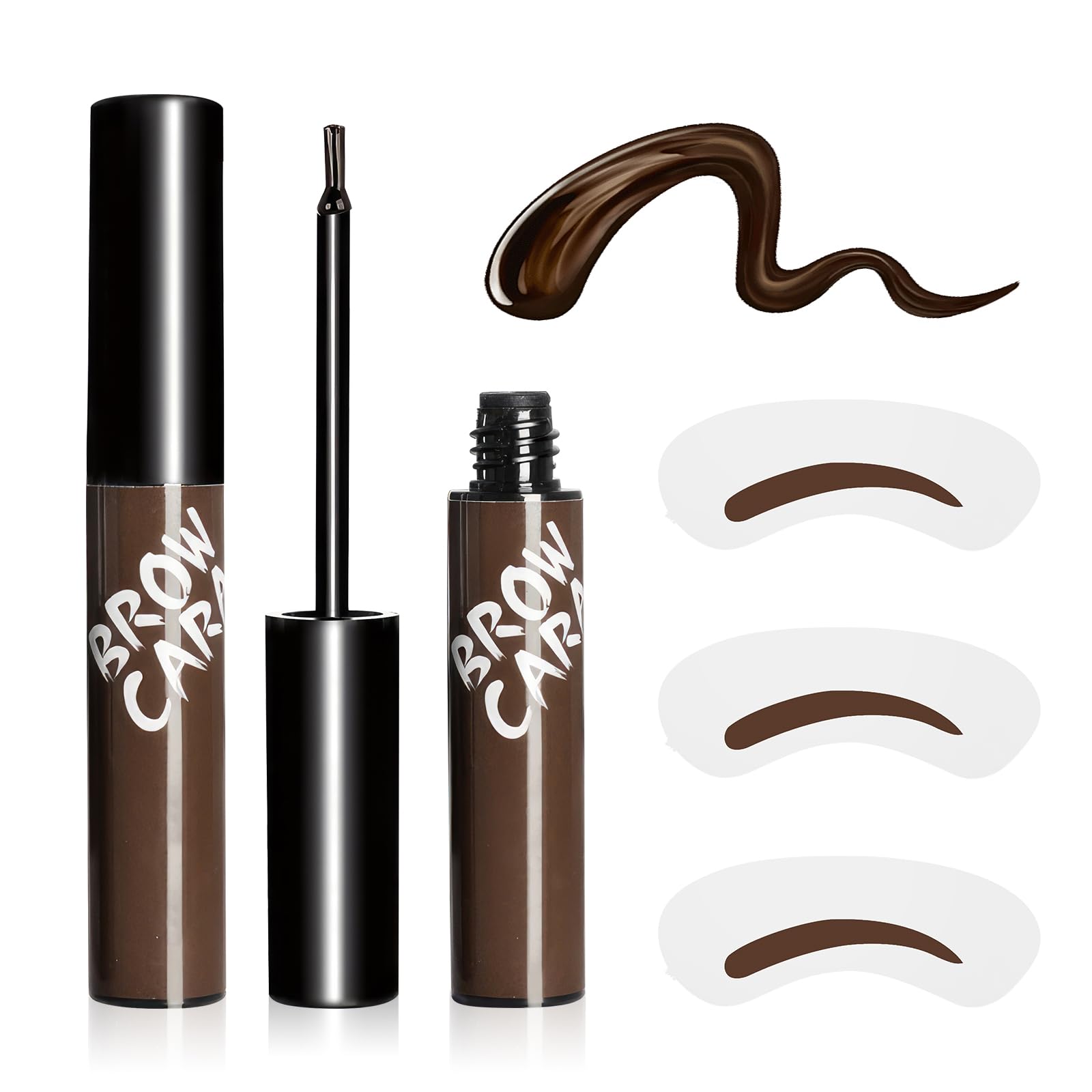 Amazon.com : Eyebrow Gel Peel Off, Eye Brow Pencils with Eyebrow