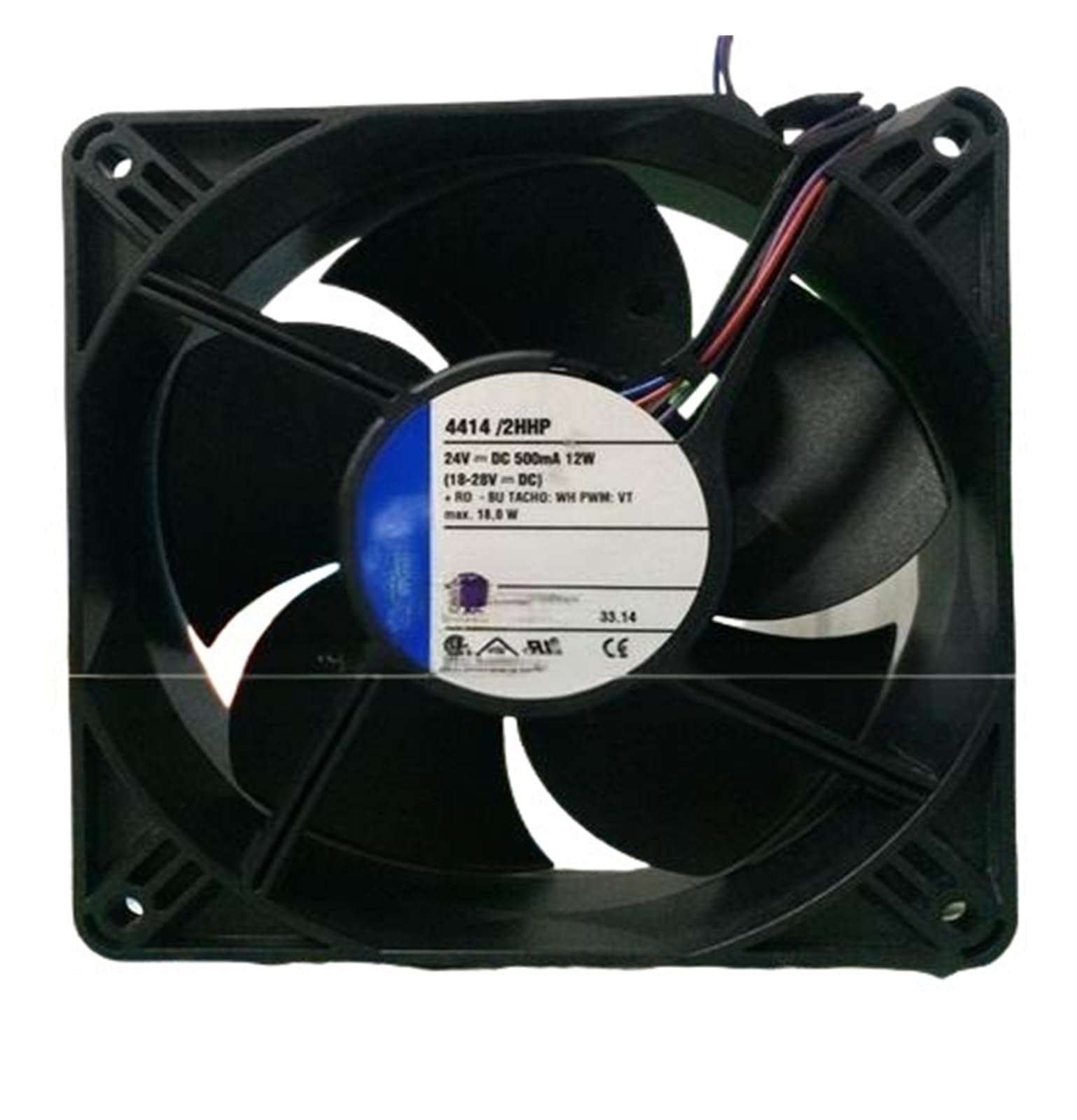 YMUGUEGH 4414/2HHP 24V 12W 12038 Cooling Fan