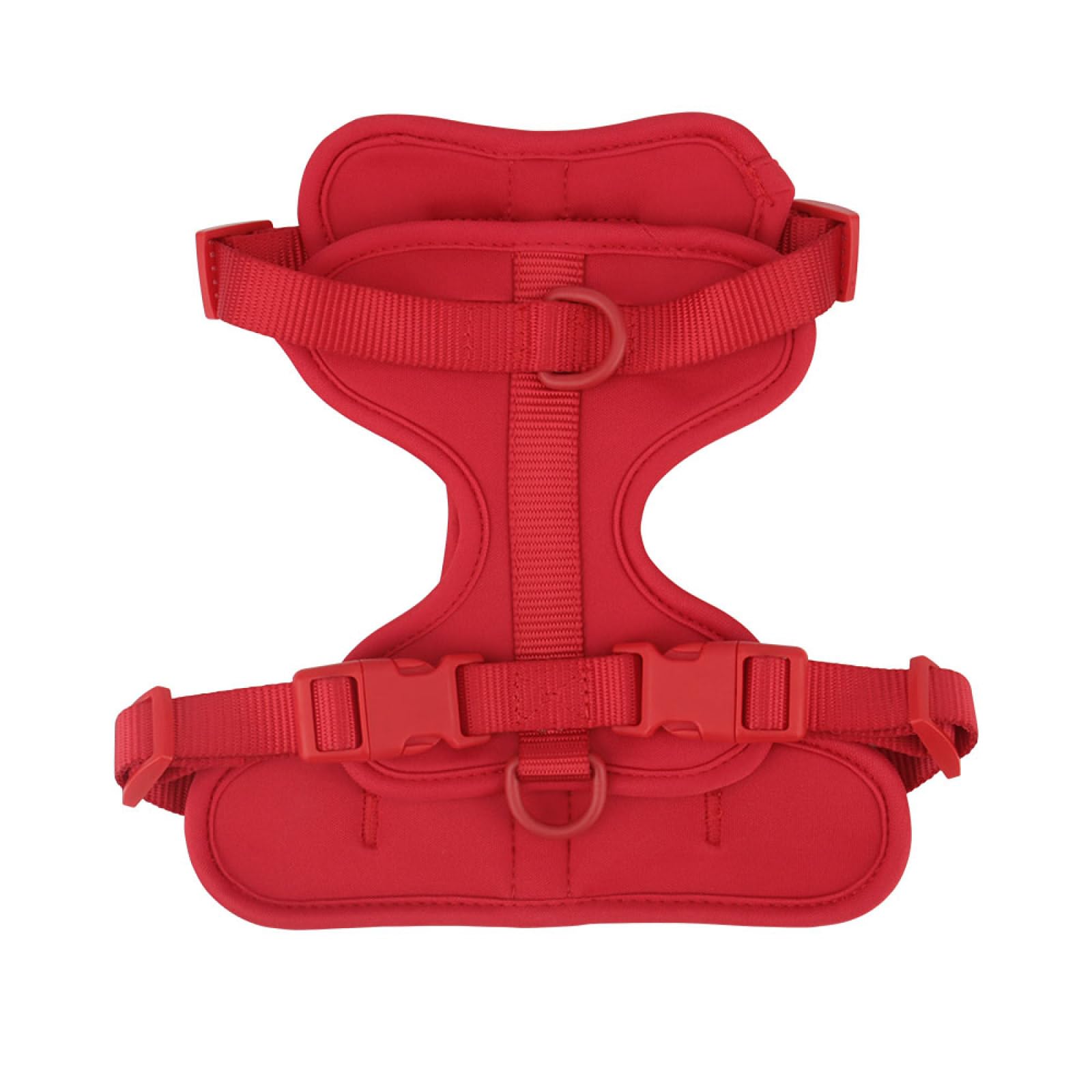 Breathable Lightweight Dog Harness Adjustable Pet Chest Strap Outdoor Walking Training Dog Harness Waterproof Dog Swimming Harness,Red,XL