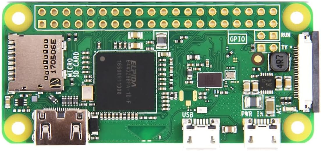 Raspberry Pi Zero W - WiFi/Bluetooth 4.1, Bluetooth Low Energy, HAT ...