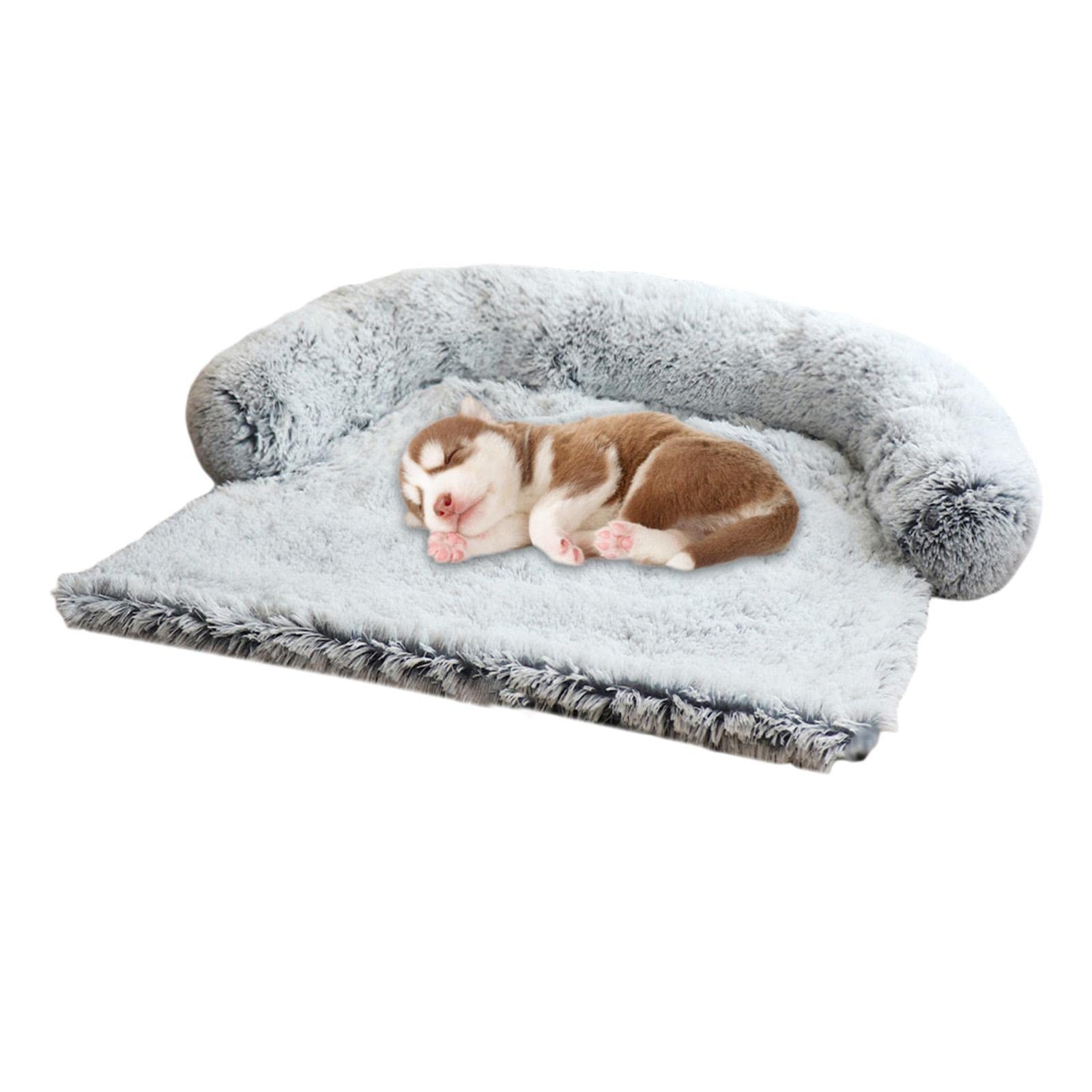 Coperta per animali domestici, traspirante, lavabile, per cani, gatti, conigli, colore grigio S