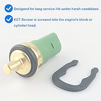 Vista 3 de Sensor de temperatura del refrigerante, sensor de temperatura ECT reemplazo 158-0629, 1580629 compatible con Audi VW - 1999-2010 Beetle, 1999-2006