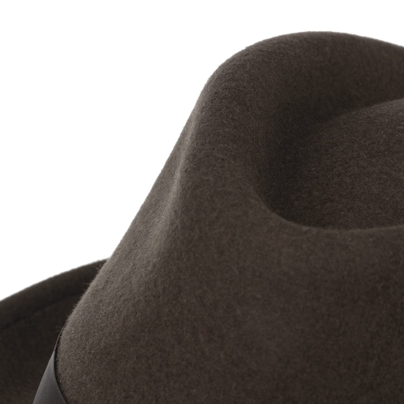 Lierys Classic Wool Trilby Chapeau Felt Wool Unisex Outdoor Travel Band Summer Winter