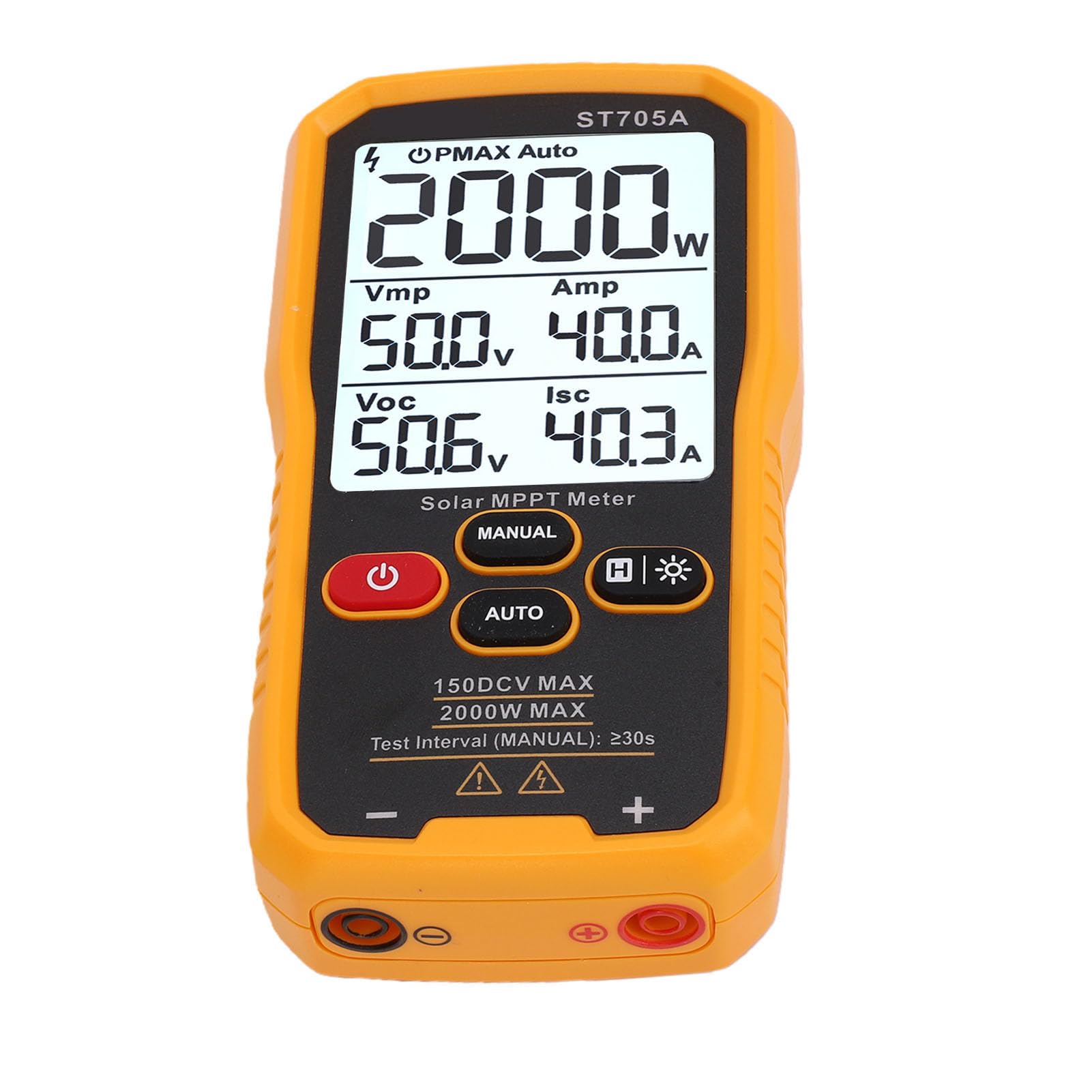 Luocute Tester Paneli Słonecznych MPPT 2000W 150VDC Analizator