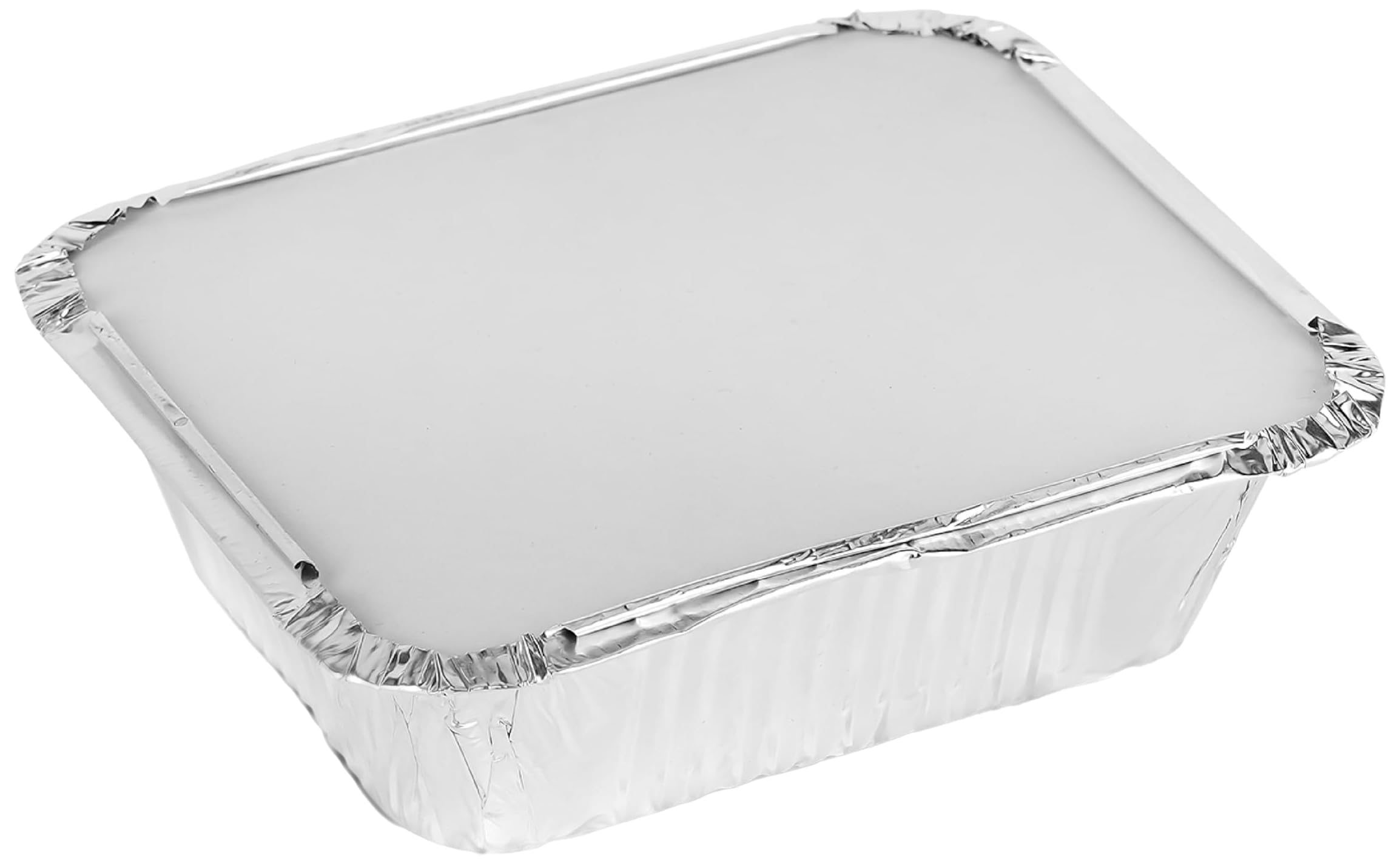 PackwellAluminum Container with Lid 10 pcs pack 8342, 420 ml