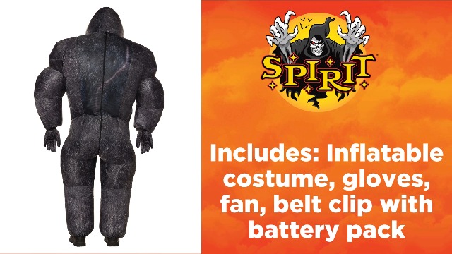 Disfraz Inflable King Kong para Niños miniatura 4