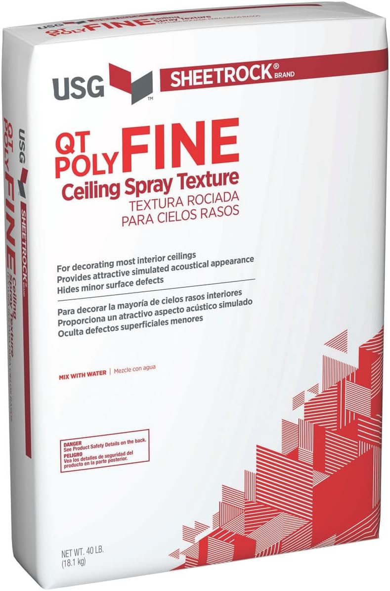 USG Sheetrock White Water-Based Ceiling Spray Texture 40 lb.
