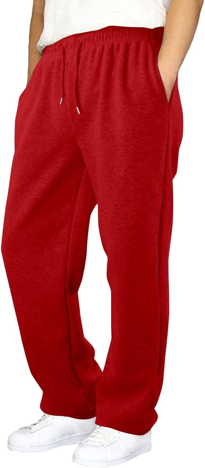 Pantalon Jogging Garçon En Coton Baggy Cargo Pantalons De Survêtement