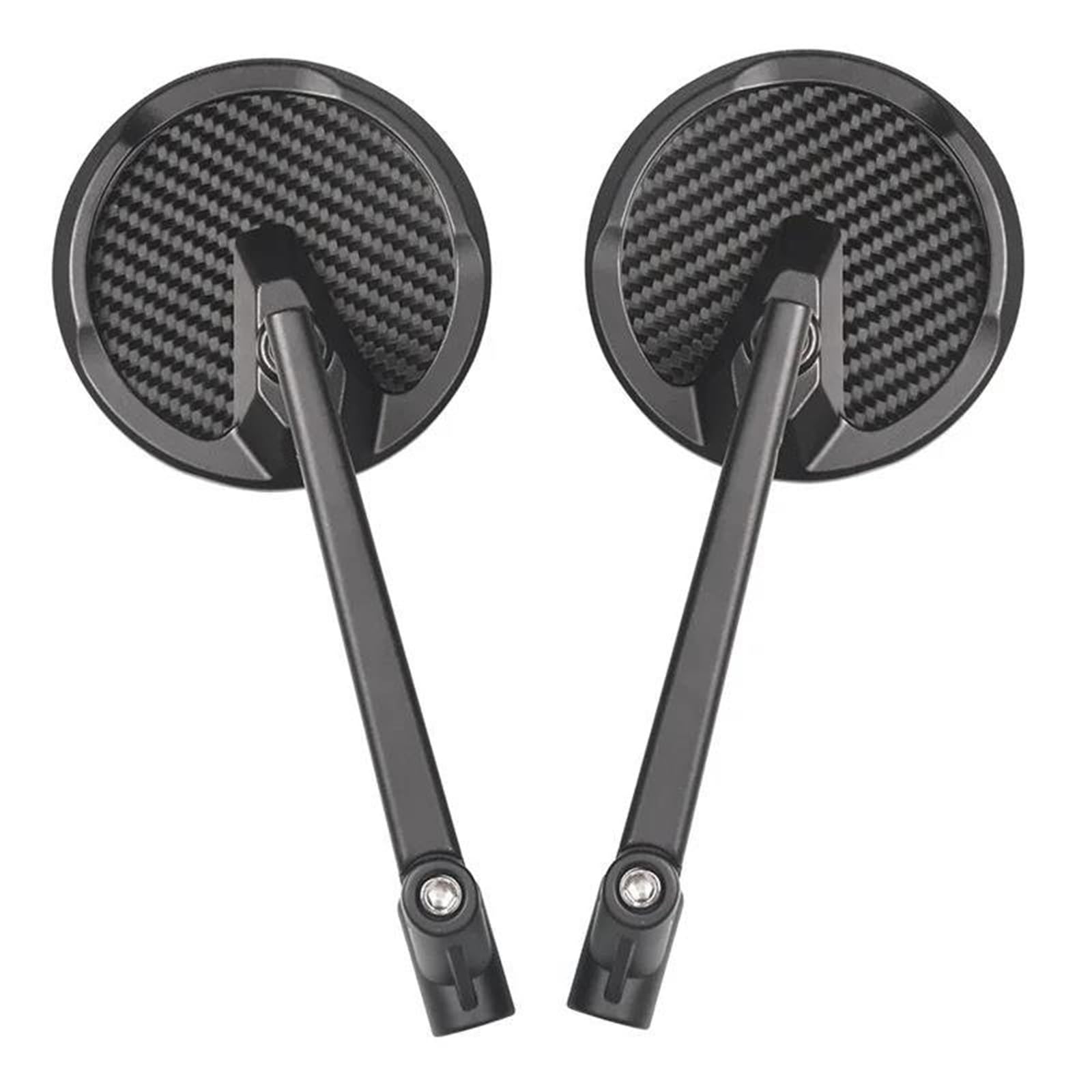 Moto Specchietto Specchietti Laterali Moto Per Triumph Street Per Triple 675 765 Per Tiger 900 1050 In Lega Di Alluminio 8/10mm End Bar Specchietti | Black 1
