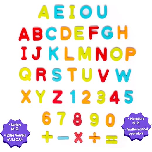 Funskool Giggles Magnetic Letters & Numbers 46 pcs