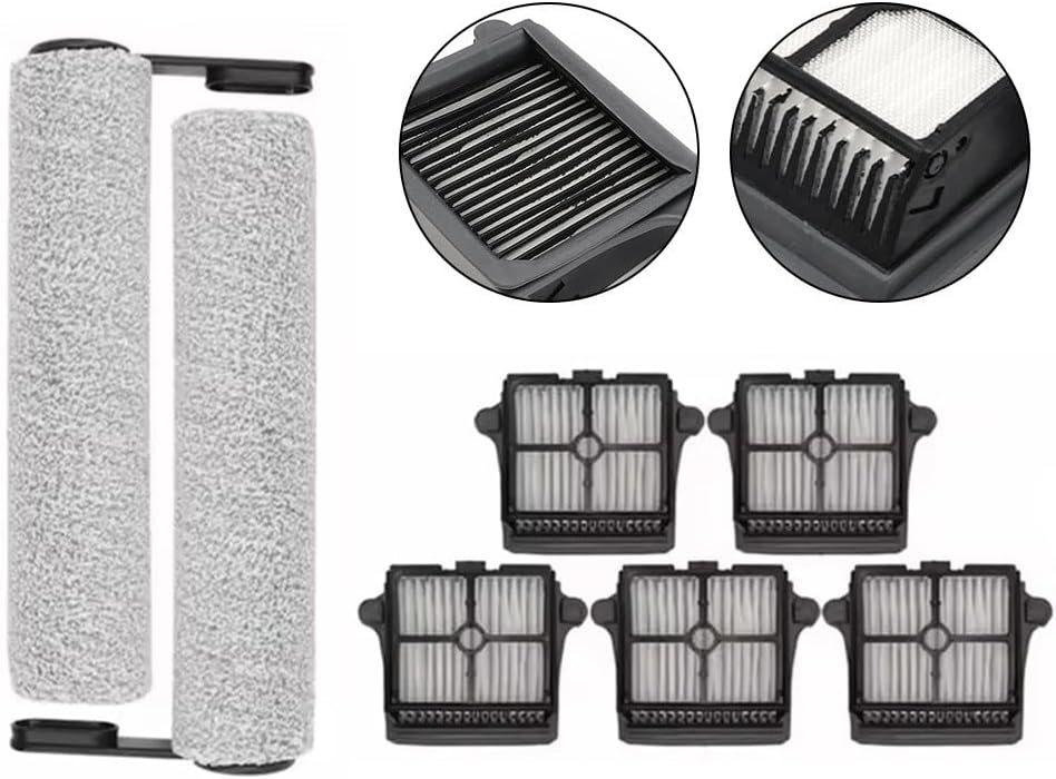 Floor Brush Roller Brush And Filter Kit Compatible With Floor S6 And S6 PRO Wet Dry Vacuum Cleaners