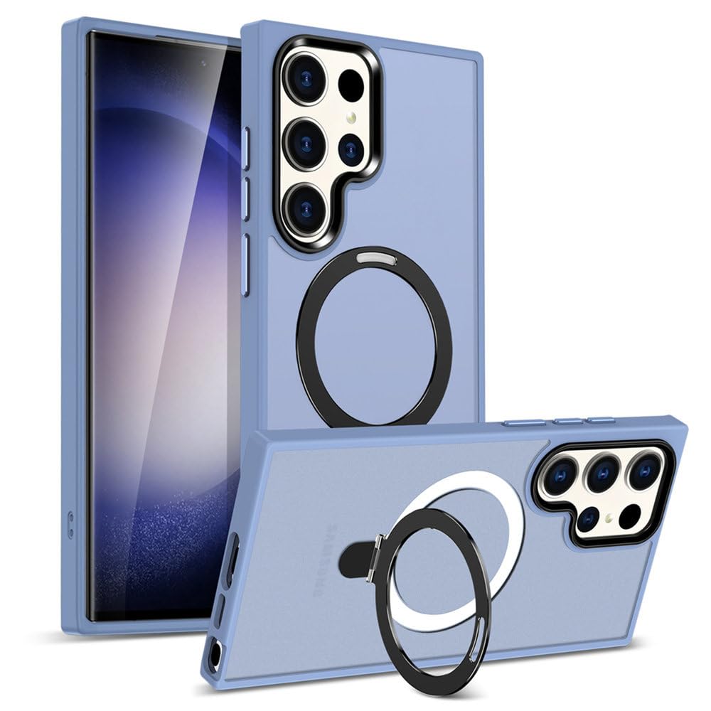 Support magnétique Galaxy S24 Ultra mat pour le bureau et la maison - 7