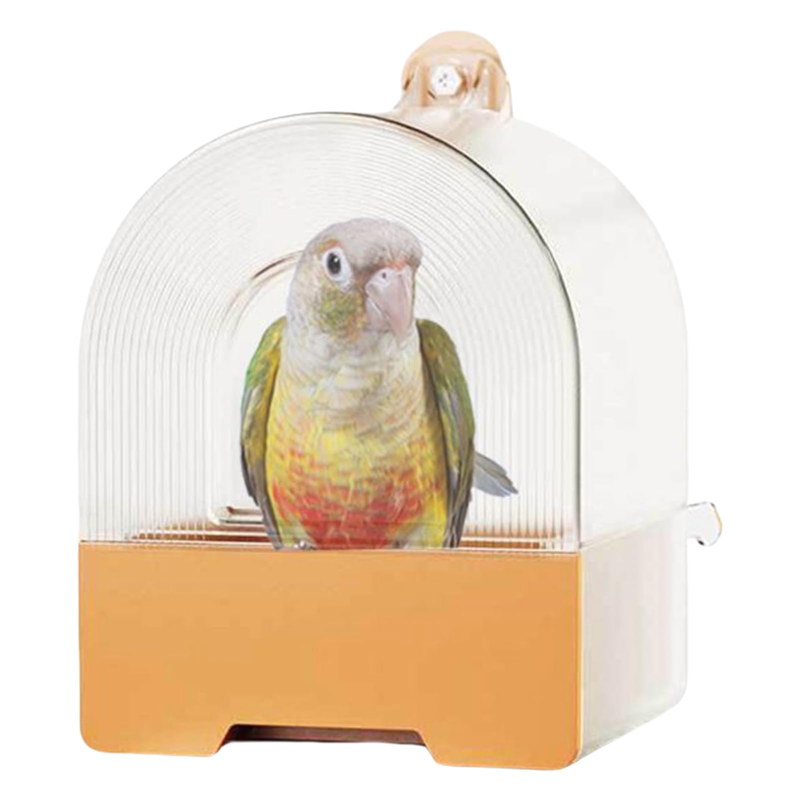 Bain de cage pour oiseaux et baignoire anti-fuite perroquet stable