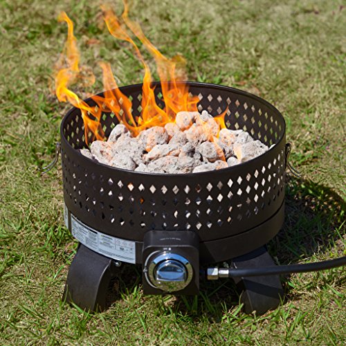 Fire Sense 62133 Sporty Campfire Portable Fire Pit Lpg Gas 60,000 Btu Outdoor Firepit Includes Propane Stand Included thumb #6