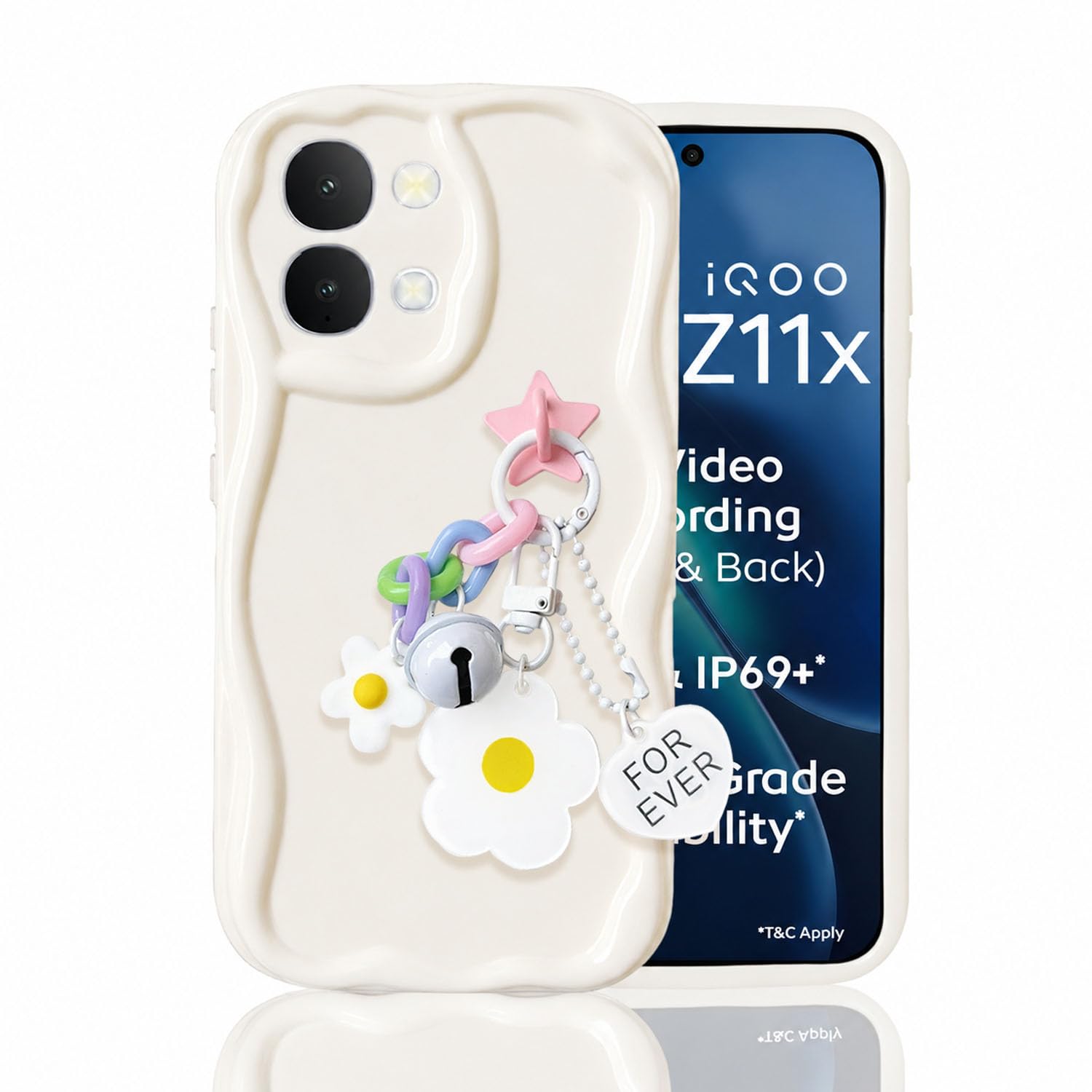 KC Back Cover for iQOO Z11x 5G / Vivo T5x 5G / Y51 Pro 5G - New