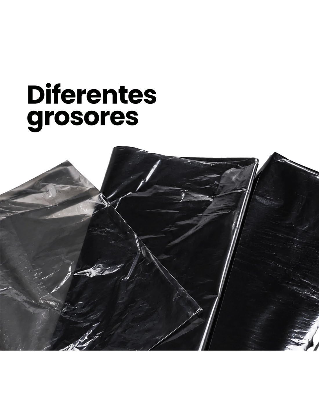 Jardin202 - Plástico para la Agricultura y Obra - Rollos de Plástico Protector Cubretodo | 400 Galgas - 4 x 50 m (200 m²) (Negro)
