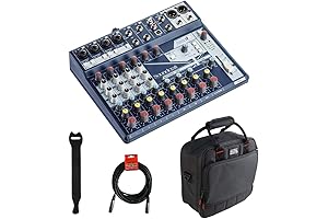 Soundcraft Notepad-12FX Small-Format Analog Mixing Console with Accessories