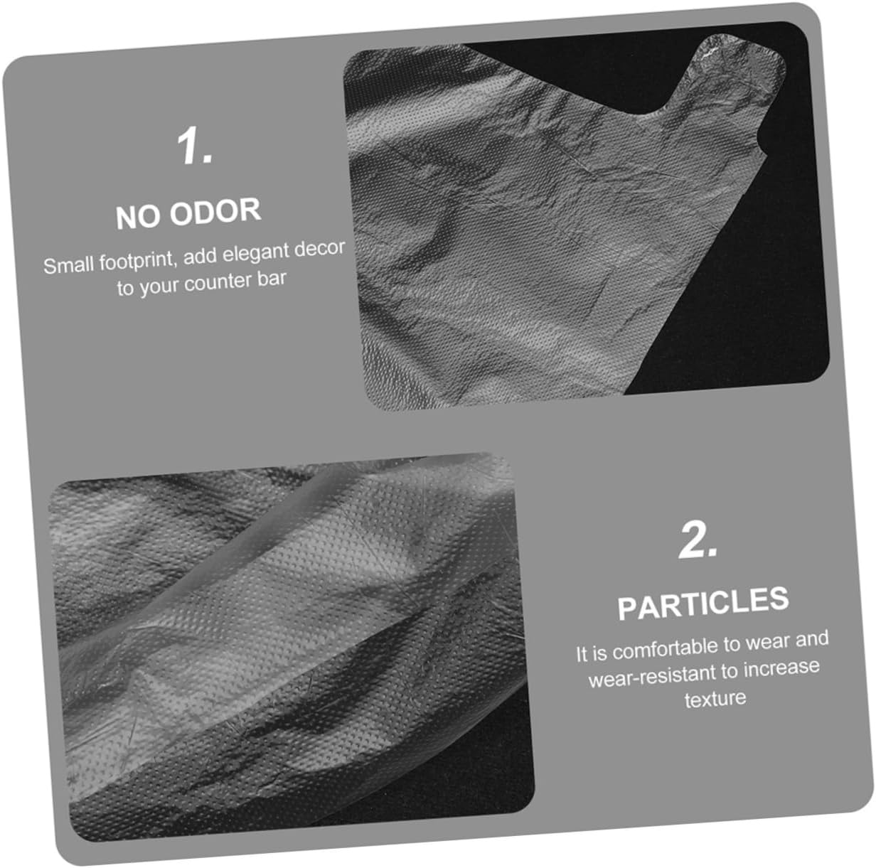 100PCS Disposable Transparent Foot Covers Durable Pet Material for Shoe Fitting Skating Skiing and Foot Care Soft Comfortable Fits All