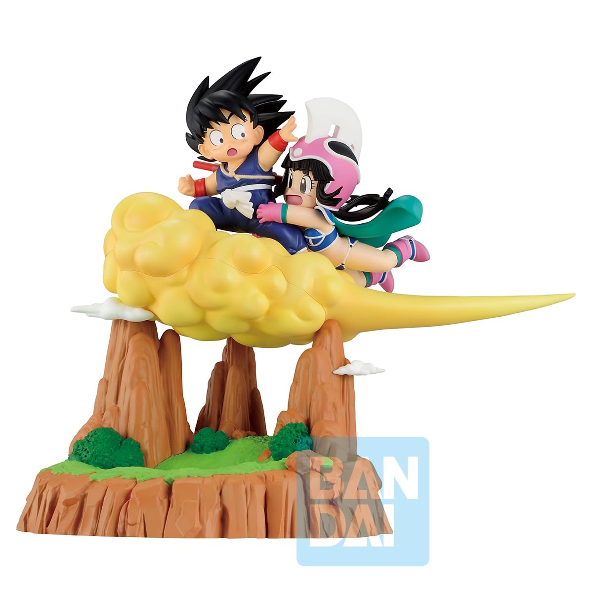 Ichibansho Figurka Goku & Chichi Dragon Ball - Fantastyczna Przygoda 2 15 cm IS69061 wielokolorowa - Figurka kolekcjonerska - idealna dla fanów anime