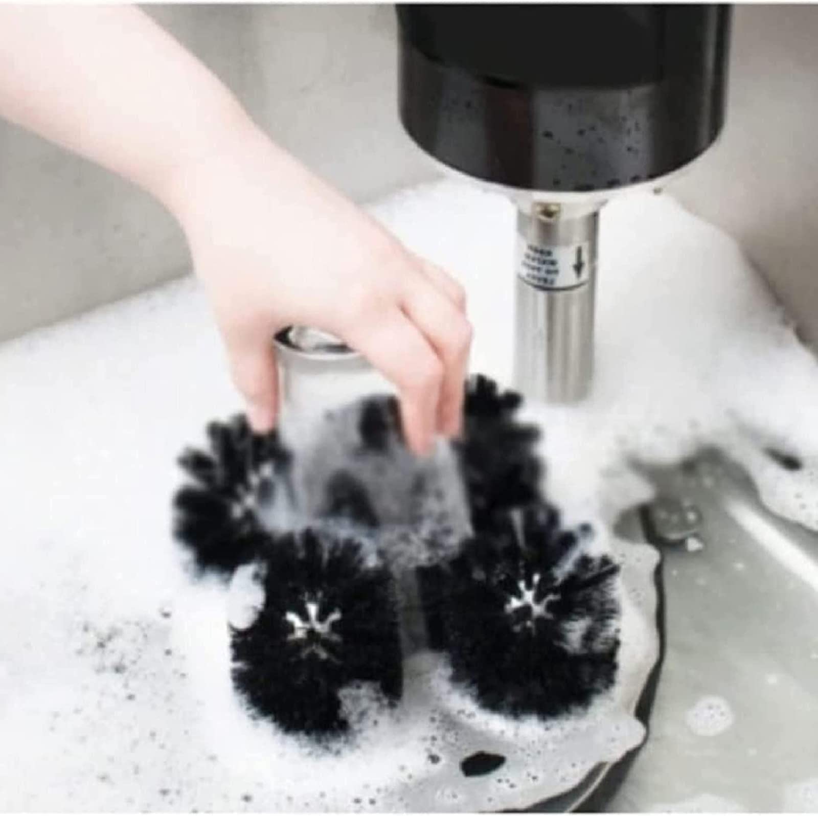 Lavatrice per Bicchieri da Vino,Lavatrice Automatica per Bicchieri,Lavatrice per Bicchieri Commerciale,con 5 Panni per lucidare,Efficienza: 800 Tazze/Ora,per Hotel,ristoratori,Bar,