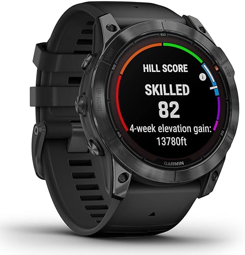 Miniatura 7 de PlayBetter Garmin Fenix 7X Pro Solar (SlateNegro) Multisport GPS Smartwatch Caja de regalo  Entrenamiento, seguimiento del sueñosalud  incluye