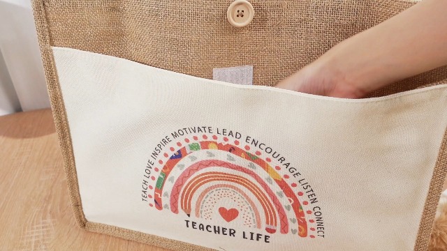4 Bolsas Tote de Lona para Apreciación de Maestros miniatura 7