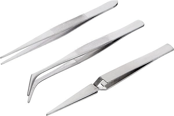 Revell 39063 - Accessoire pour Maquette, Argent, Set De 3 Pinces - 2