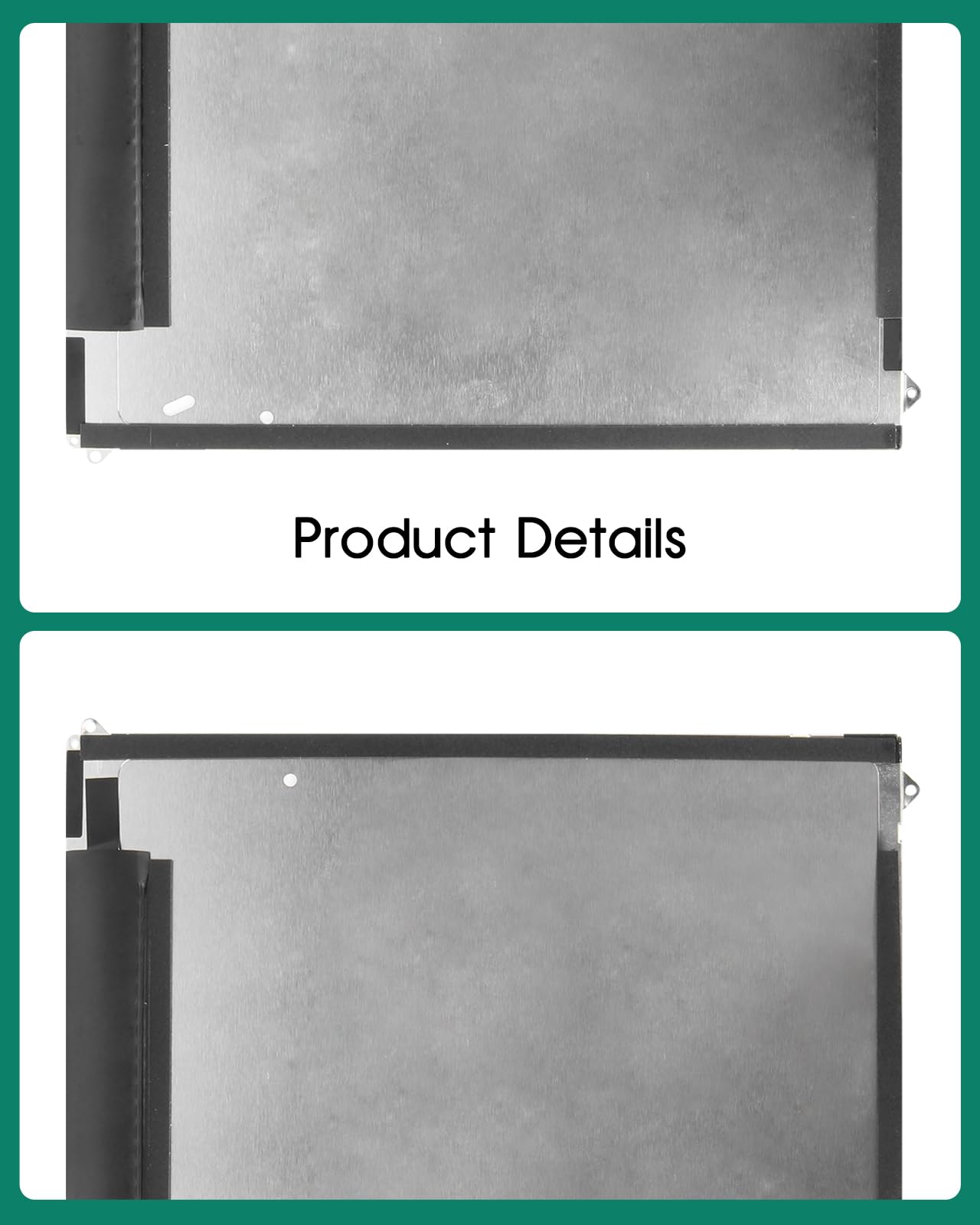 SRJTEK for iPad 2 LCD Diplay for iPad2 A1395 A1396 A1397 Matrix Screen Replacement Digitizer Assembly Repair Parts Kits (Not Include Touch Screen)