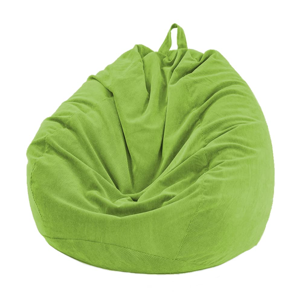 BGGIWY Corduroy Lazy Sofa Cover Solid For Bean Bag Chair Water Drop Shape Living Room Nordic Furniture Relax Leisure Sofa Sack