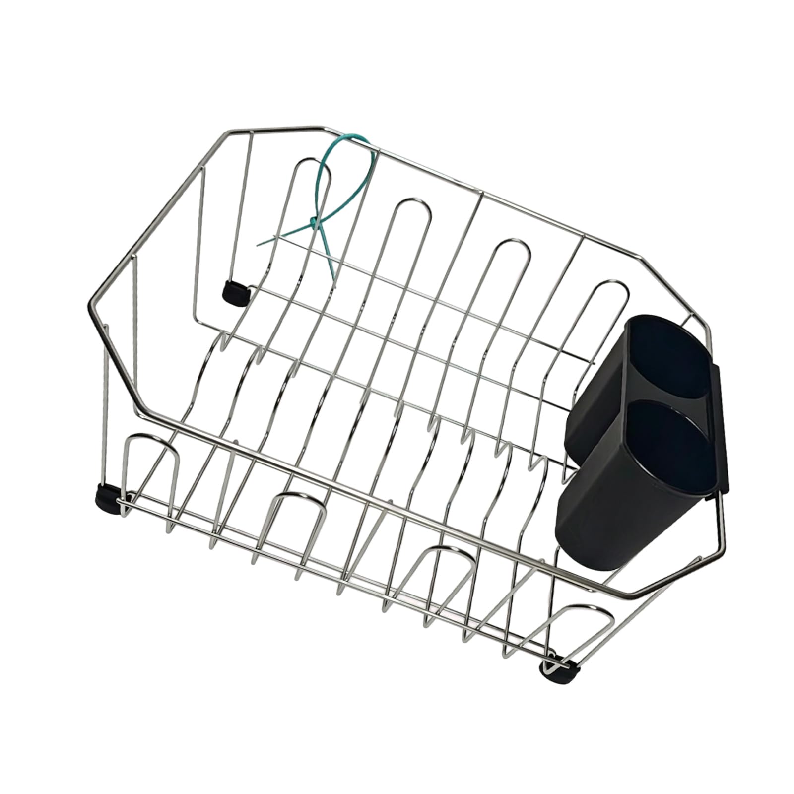 yanzunlrn Stainless Steel Sink Plate Drainer Rack for Limited Cooking Area Space Efficient and Sturdy Construction Compact Drying Rack