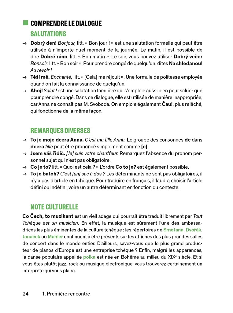 APPRENDRE LE TCHEQUE - niveau A2 (Obiettivo lingue)