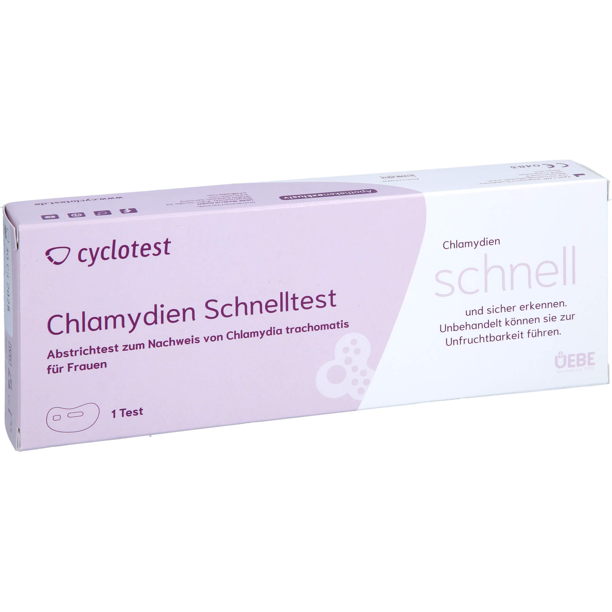 Cyclotest Test de Dépistage Rapide de Chlamydia
