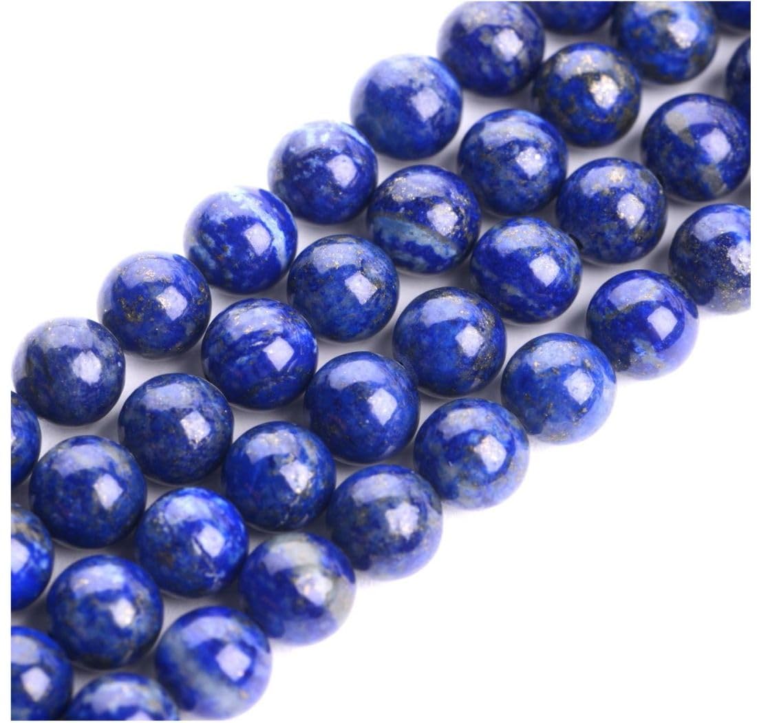 70pcs Adabele Natural Blue Lapis Lazuli Gemstone 10mm Round Beads